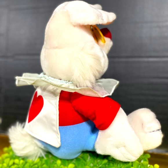 WALT DISNEY EXCLUSIVE NWT ALICE IN WONDERLAND VINTAGE WHITE RABBIT PLUSH 15” - Picture 10 of 16